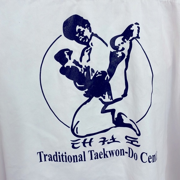 Bold White Karate Uniform Adult Size 5 - Picture 5 of 10